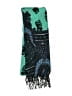 Unbranded Paisley Teal Blue Scarf One size - photo 2