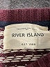 River Island Houndstooth Burgundy Pullover Sweater Size XS - photo 7