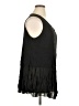 Chalet et Ceci 100% Polyester Black Sleeveless Blouse Size 1X - photo 4