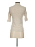 Earthbound Trading Co. Tan Short Sleeve Turtleneck Size S - photo 2