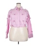 GB Pink Long Sleeve Blouse Size XXL - photo 1