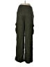 Aerie 100% Viscose Green Cargo Pants Size M - photo 2