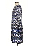 Nine West Print Blue Cocktail Dress Size 4 - photo 5