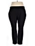dalia Solid Black Active Pants Size XXL - photo 2