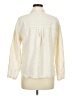 Weekend 100% Tencel Ivory Long Sleeve Blouse Size M - photo 2