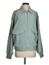 Express 100% Polyester Solid Teal Jacket Size S - photo 1