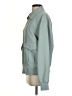 Express 100% Polyester Solid Teal Jacket Size S - photo 5