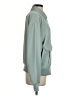 Express 100% Polyester Solid Teal Jacket Size S - photo 4