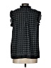 Max Studio 100% Polyester Black Sleeveless Blouse Size L - photo 2