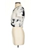 Shein Ivory Short Sleeve T-Shirt Size 4 - photo 5