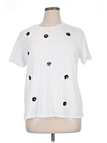 Notations Short Sleeve Top (view 1)