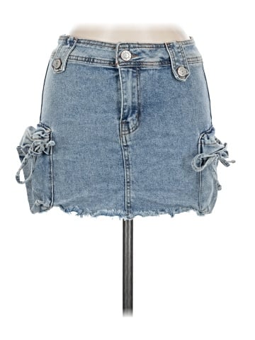 VIP Jeans Denim Skirt (view 1)