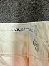Zara Solid Ivory Denim Shorts Size 6 - photo 3
