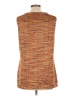 Coldwater Creek Brown Sleeveless Top Size L - photo 2