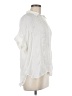 Lulus 100% Viscose Ivory Short Sleeve Blouse Size M - photo 4