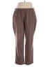 Lands' End Solid Brown Casual Pants Size XL - photo 1