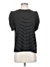 Modern Works Black Short Sleeve Top Size S - photo 1