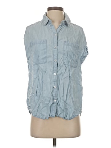 Lola River Sleeveless Button-Down Shirt (view 1)