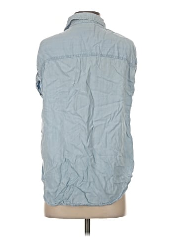 Lola River Sleeveless Button-Down Shirt (view 2)