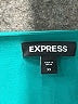 Express 100% Polyester Teal Long Sleeve Blouse Size XS - photo 7