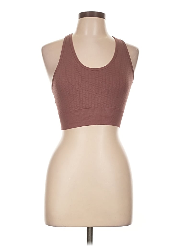 Pre-owned Pro-fit Tank Top Brown Halter Neckline Tops