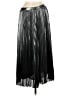 Banana Republic 100% Polyester Metallic Black Formal Skirt Size 6 - photo 1