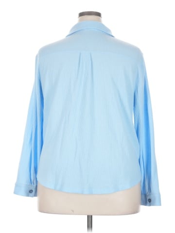 Martha Stewart Long Sleeve Blouse (view 2)