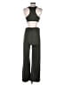 Made With Love Solid Green Jumpsuit Size S - photo 2