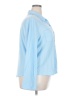 Martha Stewart Color Block Blue Long Sleeve Blouse Size XXL - photo 4