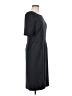 J.Crew 100% Wool Solid Gray Casual Dress Size 6 - photo 4