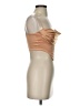 Oh Polly Tan Sleeveless Blouse Size 2 - photo 4