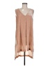 BCBGMAXAZRIA Tan Sleeveless Blouse Size M - photo 1