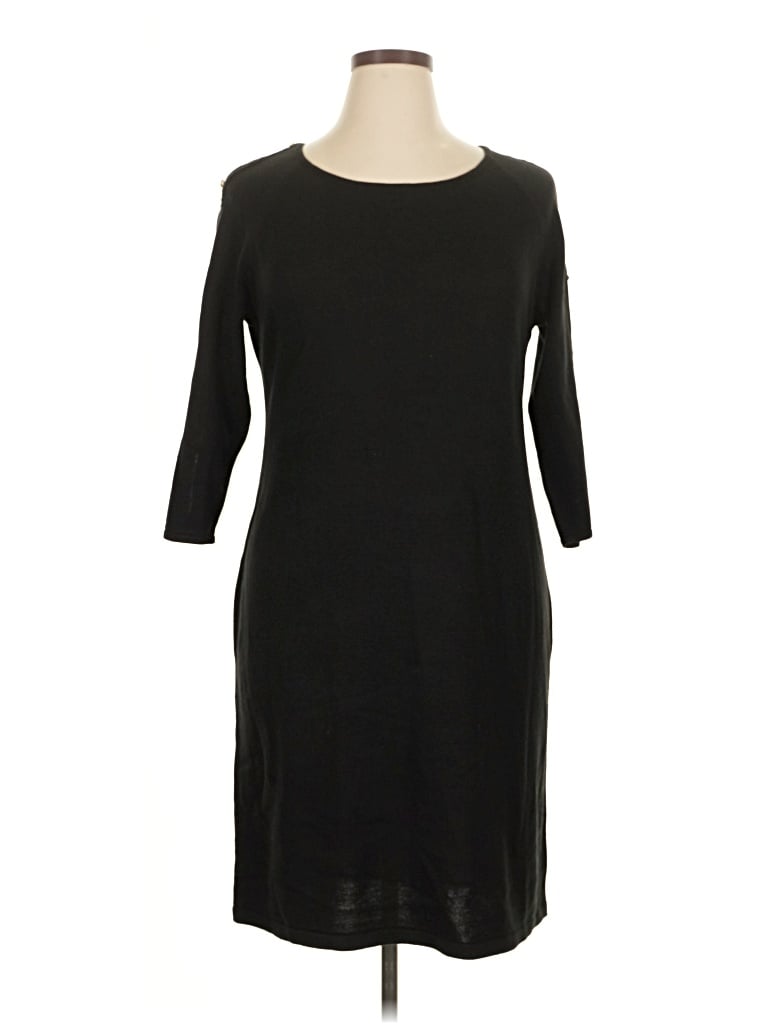 Pre-owned Calvin Klein Casual Dress In Black