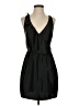 Aqua 100% Polyester Solid Black Cocktail Dress Size S - photo 1