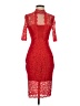 Express 100% Nylon Red Cocktail Dress Size 2 - photo 1