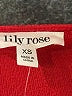 Lily Rose Hearts Red Cocktail Dress Size XS - photo 7