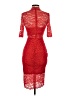 Express 100% Nylon Red Cocktail Dress Size 2 - photo 2