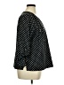 Adrienne Vittadini Polka Dots Black 3/4 Sleeve Blouse Size XL - photo 4