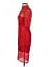 Express 100% Nylon Red Cocktail Dress Size 2 - photo 5