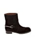 Gucci 100% Leather Solid Brown Suede Ankle Boots Size EU (IT) 38 1/2 / US 8 1/2 - photo 1