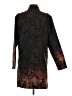 Coldwater Creek Paisley Black Coat Size S (petite) - photo 2