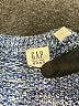 Gap 100% Cotton Tweed Blue Pullover Sweater Size M - photo 7