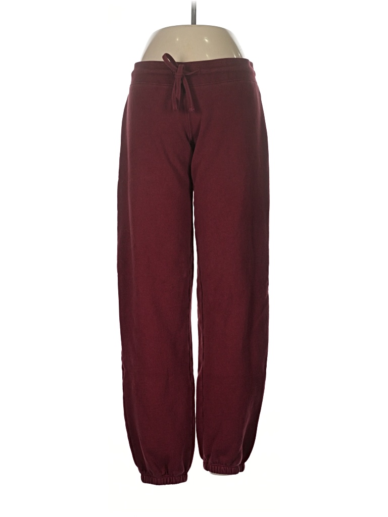 Pre-owned John Galt Casual Pants In Burgundy