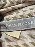Evan Picone Houndstooth Tan Long Sleeve Blouse Size XXL (estimated) - photo 7