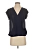 Joie 100% Polyester Black Short Sleeve Blouse Size S - photo 1