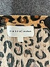 Entro Animal Print Brown Short Sleeve Blouse Size M - photo 7