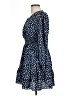 J.ING 100% Polyester Polka Dots Blue Casual Dress Size L - photo 5