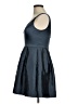 Niteline Solid Blue Cocktail Dress Size 6 (petite) - photo 5