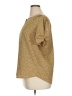 Maison d' Amelie Gold Short Sleeve Blouse Size XL - photo 5