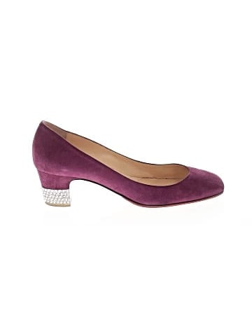 Christian Louboutin Suede Mini Gloria Pumps (view 1)